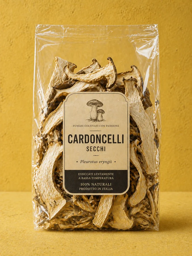 Cardoncelli secchi a fette