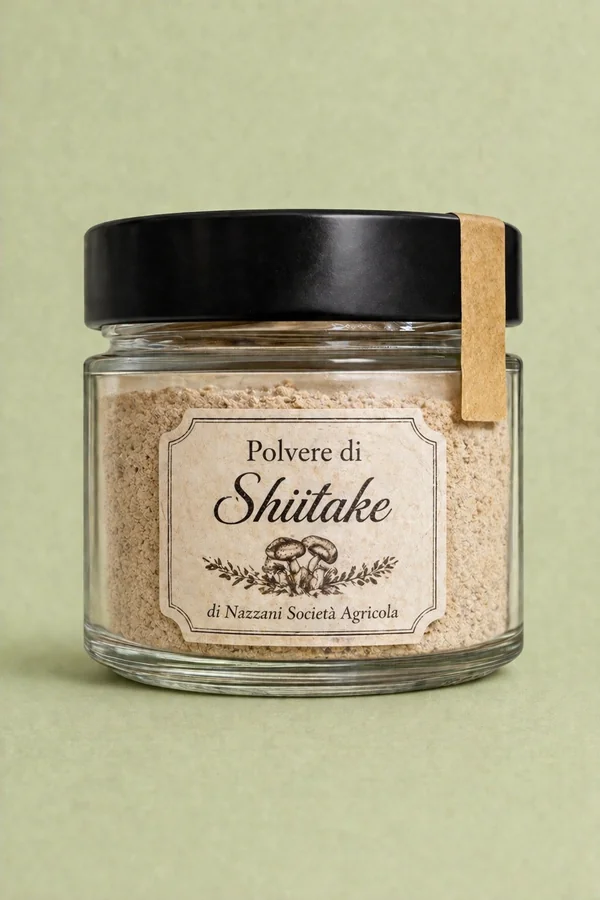 Shiitake in polvere